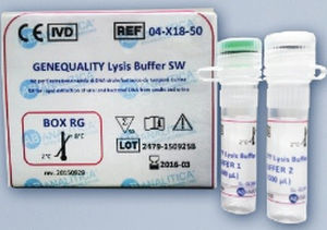Kit de reactivos en solución - 04-X18-50 - AB Analitica  - para muestras de orina / para extracción de ADN / líquido