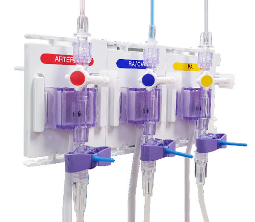 Plataforma de infusión de 3 vías - Auto Transducer® - ACE Medical   - para cuidados intensivos