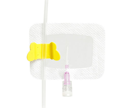 Fijador de catéter para catéter intravenoso - Wing grip - ACE Medical   - en brazo / adhesivo