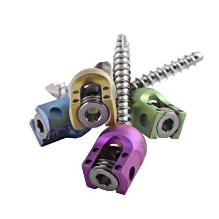 Tornillo pedicular poliaxial - 70-77 series - Ackermann Instrumente - canulado / metálico