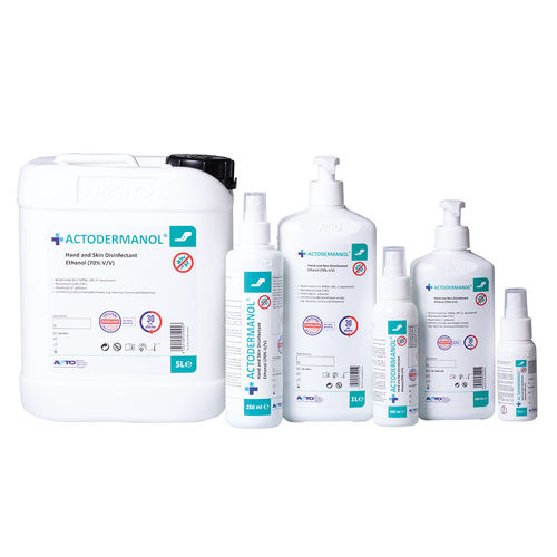 Solución hidroalcohólica 70 % - ACTODERMANOL® - Acto   - 500 ml / 1.000 ml / 5.000 ml
