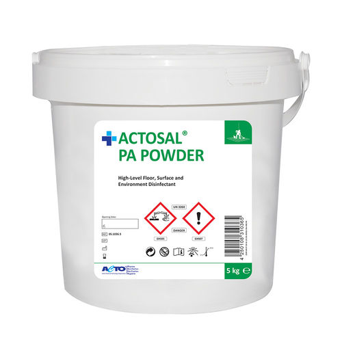 Desinfectante para suelos y superficies - ACTOSAL® PA - Acto   - para suelos / polvo