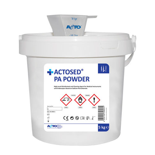 Desinfectante para instrumental quirúrgico - ACTOSED® PA  - Acto   - para endoscopios / polvo / a base de ácido peracético