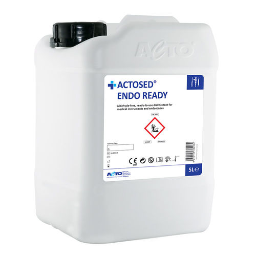 Desinfectante para instrumental quirúrgico - ACTOSED® ENDO READY - Acto   - para endoscopios / líquido / 5000 mL
