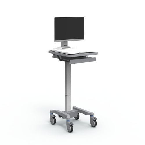 Carro médico - AMiS-30EM - ADVANTECH - para dispositivos médicos / para cuidados / con canasta