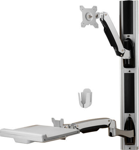 Brazo de soporte reclinable - ARES-5112D - ADVANTECH - giratorio / para monitor / médico