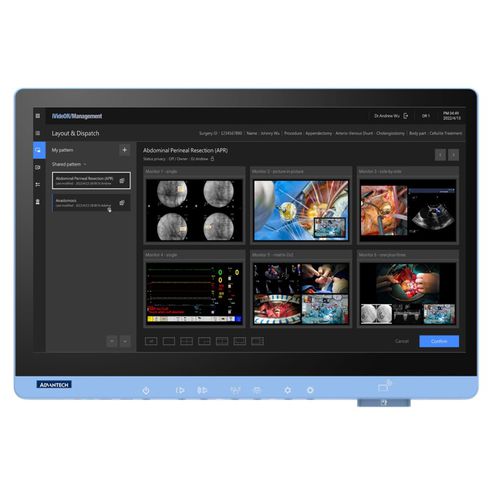 Software médico - iVideOR - ADVANTECH - clínico / quirúrgico / preoperatorio