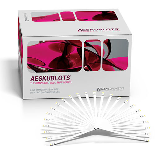 Kit de prueba para enfermermedades infecciosas - AESKUBLOTS® - AESKU.GROUP - de enfermedades autoinmunes / de celiaquía / de enfermedades del hígado