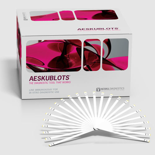Kit de prueba de intolerancia alimentaria - AESKUBLOTS® - AESKU.GROUP - para enfermermedades infecciosas / de alergias / de IgG4