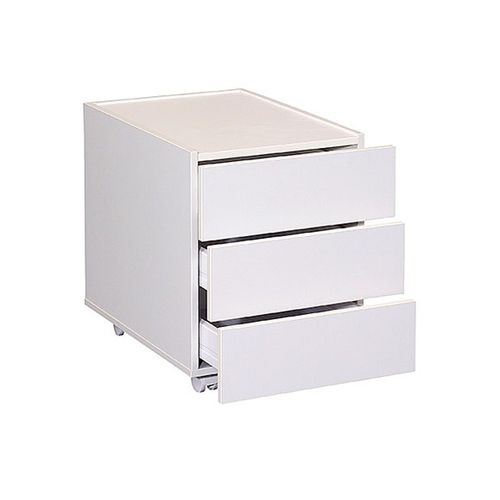 Armario de hospital - HB-580 series - AGA Sanitätsartikel - móvil / blanco / 2 cajones