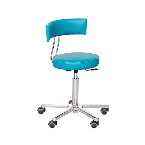 Taburete para consulta médica - DS-2000/RLLG - AGA Sanitätsartikel - de altura variable / giratorio / con respaldo