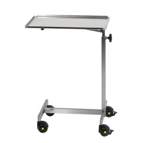Mesa de instrumentos de acero inoxidable - ZT-3060/3 - AGA Sanitätsartikel - manuel
