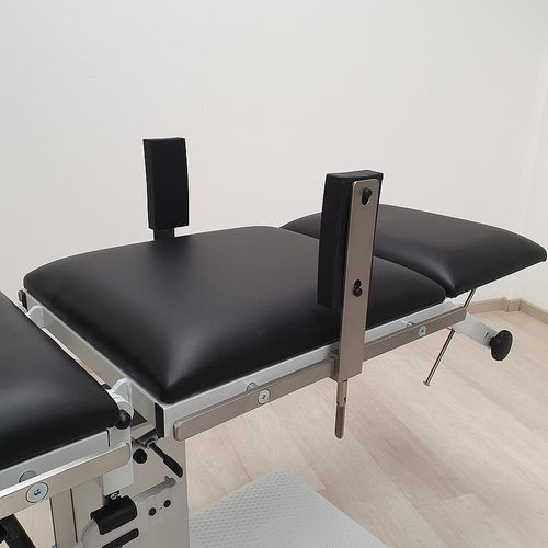Soporte corporal lateral para mesa de operaciones - SST-3018 - AGA Sanitätsartikel - para adulto / de acero inoxidable / antiestático