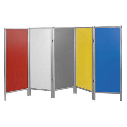 Biombo médico móvil - PV-3005 - AGA Sanitätsartikel - plegable / 5 paneles / reglable