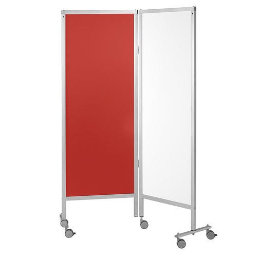 Biombo médico móvil - PV-3002/LR - AGA Sanitätsartikel - plegable / de pared / 2 paneles