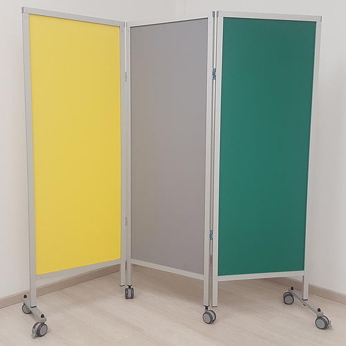 Biombo médico móvil - PV-3003/LR - AGA Sanitätsartikel - plegable / de pared / 3 paneles