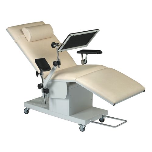 Sillón para extracción de sangre neumático - BSL-1065/G - AGA Sanitätsartikel - eléctrico / 3 secciones / reclinable