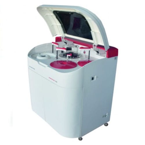 Analizador de bioquímica automatizado - Mispa CX4 - 400 T/H - Agappe Diagnostics Switzerland GmbH - de pie / aleatorio / con análisis inmunoturbidimétrico