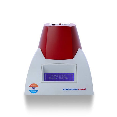 Analizador de coagulación semiautomatizado - Mispa Clog Plus - Agappe Diagnostics Switzerland GmbH - 2 canales / PT / TTPA