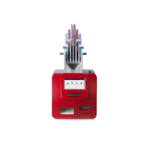 Sistema de etiquetado para tubos de laboratorio - Mispa Label - Agappe Diagnostics Switzerland GmbH - automatizado / de códigos de barras