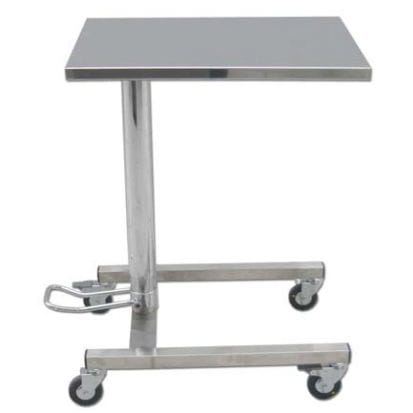 Mesa de instrumentos de acero inoxidable - Agencinox