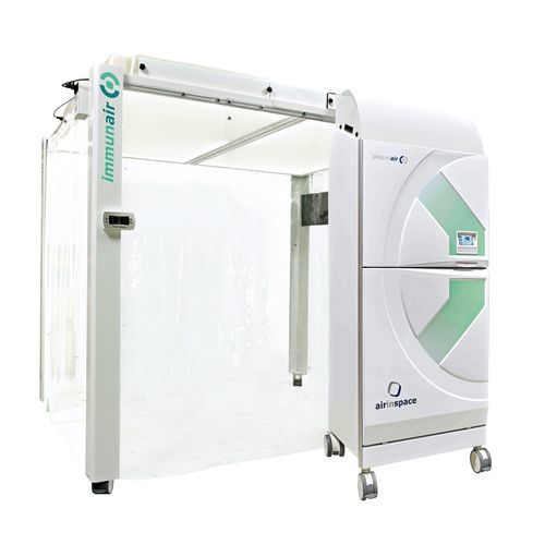 Sala de aislamiento para el sector médico - IMMUNAIR&reg; - airinspace - para el aislamiento de infecciones transmitidas por el aire / para riesgos infecciosos / plug & play