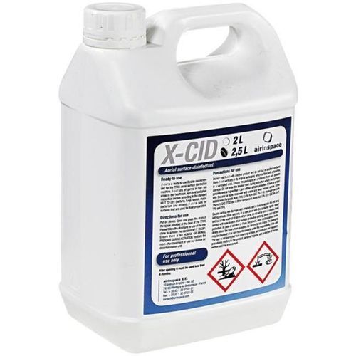 Desinfectante para suelos y superficies - X-CID - airinspace - líquido / 2500 ml / a base de peróxido de hidrógeno