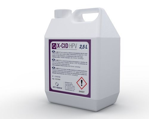 Desinfectante para suelos y superficies - X-CID - airinspace - líquido / 2500 ml / a base de peróxido de hidrógeno