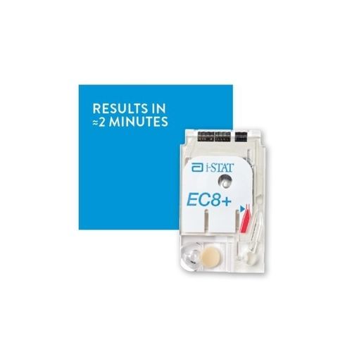 Kit de prueba de química clínica - i-STAT EC8+ - Abbott - de hematocrito / de sangre / de sangre total