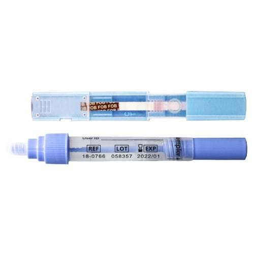 Prueba rápida de sangre oculta en heces - Instant-view® plus - Alfa Scientific Designs - de heces / de tipo cassette / con tira reactiva