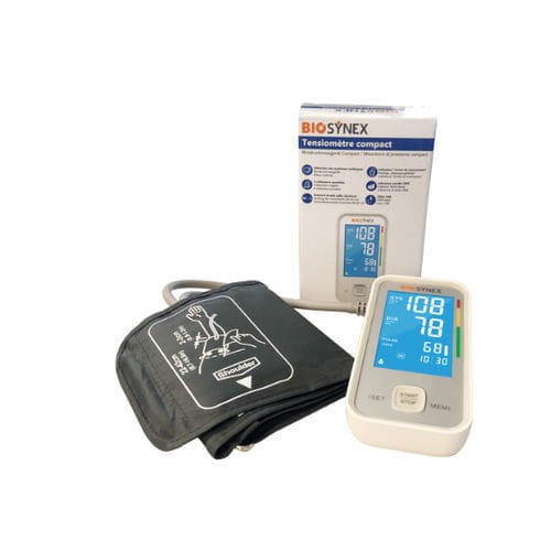 Tensiómetro electrónico automática - 859264 - BIOSYNEX - oscilométrica / con puerto USB