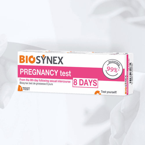 Kit de prueba de embarazo - 855147  - BIOSYNEX - de hCG / clínico / de orina