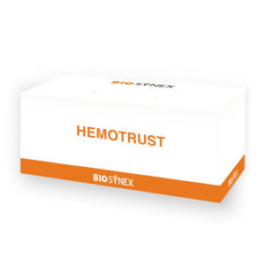 Kit de prueba de oncología - HEMOTRUST - BIOSYNEX - de hemoglobina / de heces / de tipo cassette