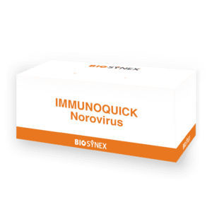 Kit de prueba de enfermedades gastrointestinales - IMMUNOQUICK® - BIOSYNEX - de virus Norwalk / de heces / de tipo cassette
