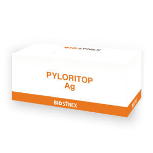 Kit de prueba de enfermedades gastrointestinales - PYLORITOP - BIOSYNEX - para antígenos / Helicobacter pylori / de heces