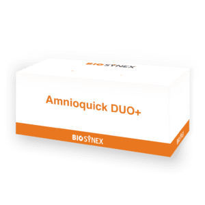 Kit de prueba de embarazo - AMNIOQUICK DUO+ - BIOSYNEX - IGFBP-1 / automático / de tipo cassette