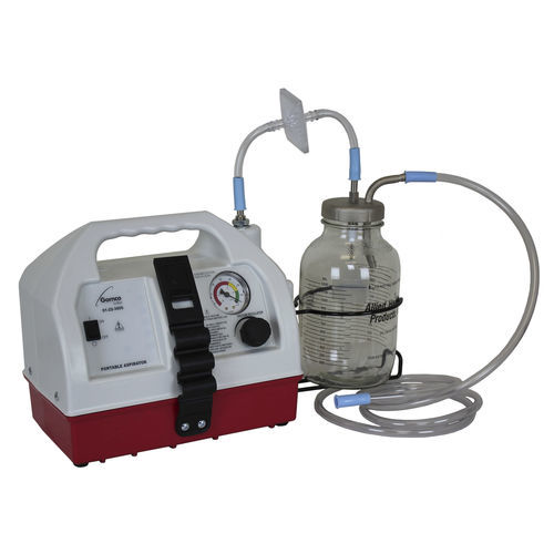 Aspirador quirúrgico eléctrico - GOMCO® 305  - Allied Healthcare Products - para drenaje quirúrgico y desbridamiento / portátil