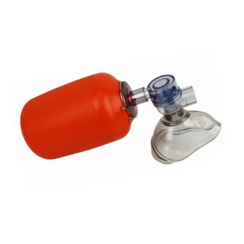 Insuflador manual de silicona - L238 series - Allied Healthcare Products - con válvula PEEP / reutilizable / con máscara