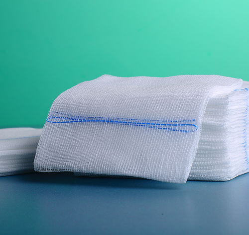 Compresa de gasa de poliéster - Allmed Medical Products   - de algodón / de viscosa / absorbente