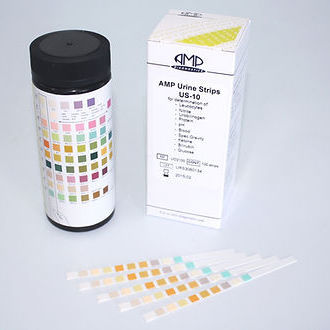 Tira de prueba para análisis de orina - AMEDA Labordiagnostik   - de pH / de glucosa / de proteínas