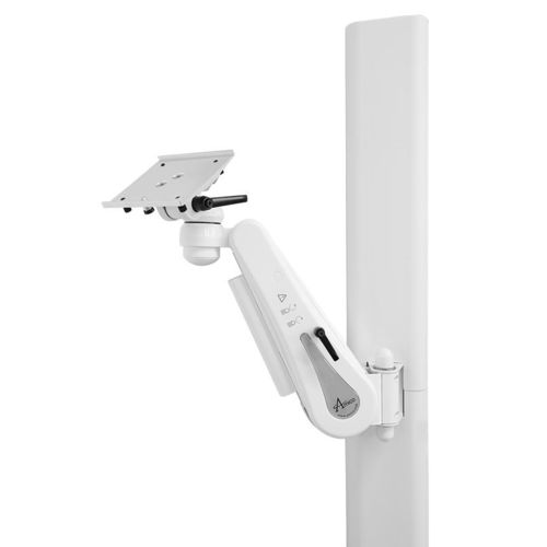 Brazo de soporte reclinable - AHM  - Amico - de altura regulable / para monitor / médico