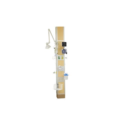 Unidad médica de cabecera vertical - PCXXFL-XXX - Amico - con luz