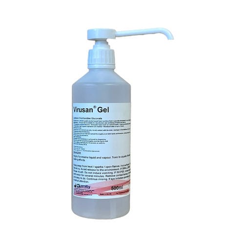 Dispensador de solución hidroalcohólica de mesa - VIRUSAN  - Amity International