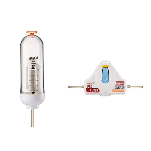 Bomba de infusión 1 vía - PP-9800  - AMPall   - ACP / volumétrica / de un solo uso