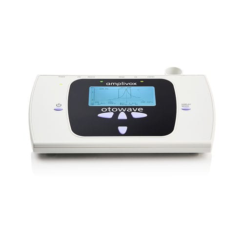 Aparato para prueba de reflejo acústico - Otowave 302 - Amplivox - timpanómetro de diagnóstico / audiometría para adultos / audiometría pediátrica