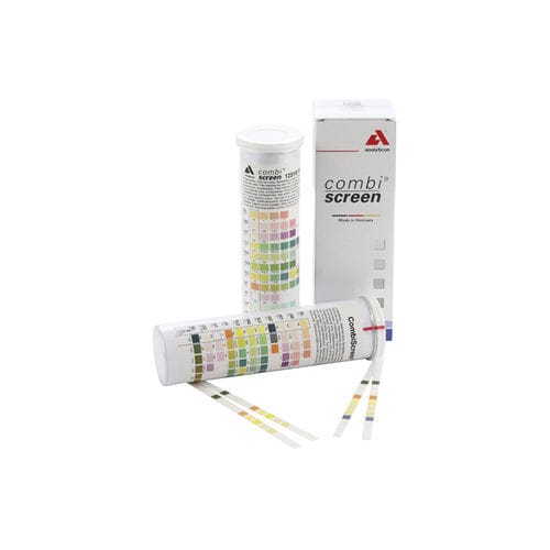 Tira de prueba multiparamétrica - CombiScreen® PLUS - Analyticon Biotechnologies GmbH - para metabolitos urinarios / urinaria