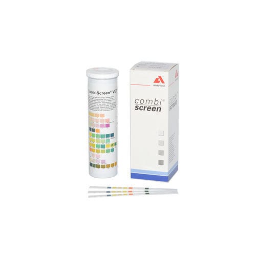 Tira de prueba multiparamétrica - CombiScreen® VET - Analyticon Biotechnologies GmbH - veterinaria / para animales / urinaria
