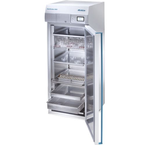 Incubadora de laboratorio de convección forzada - HettCube 600 - Andreas HETTICH GmbH & Co.KG - de cultivo celular / de pie / con 1 puerta