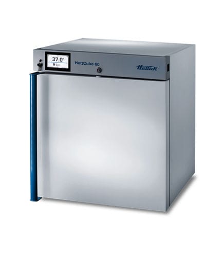 Incubadora de laboratorio de convección natural - HettCube 60 - Andreas HETTICH GmbH & Co.KG - microbiológicas de laboratorio / con 1 puerta