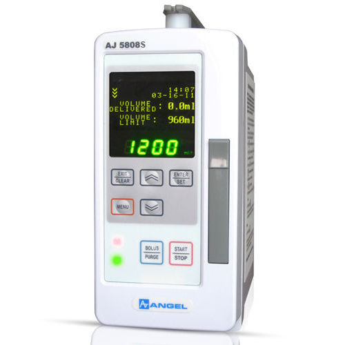 Bomba de infusión 1 vía - AJ 5808 - Angel Canada Enterprises - volumétrica / para adulto / pediátrica